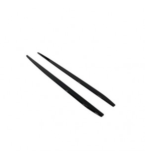 Set prelungiri ornament praguri laterale tuning,  negru lucios , lungime 190cm Cod: PRG1009-190 ( nu se trimit prin curier )