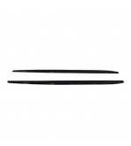 Set prelungiri ornament praguri laterale tuning,  negru lucios , lungime 190cm Cod: PRG1009-190 ( nu se trimit prin curier )