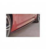 Set prelungiri ornament praguri laterale tuning, lungime 205cm, negru lucios  Cod: PRG1009-205 ( nu se trimit prin curier )