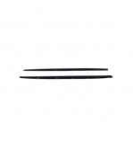 Set prelungiri ornament praguri laterale tuning, lungime 205cm, negru lucios  Cod: PRG1009-205 ( nu se trimit prin curier )