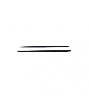 Set prelungiri ornament praguri laterale tuning lungime 215cm ,Negru Lucios  Cod: PRG1009-215 ( nu se trimite prin curier )