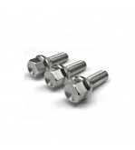 Prezoane pentru jante de aluminiu, M12x1,25 mm, cu con drept, lungime 28 mm, cap cheie 17 Cod: B127