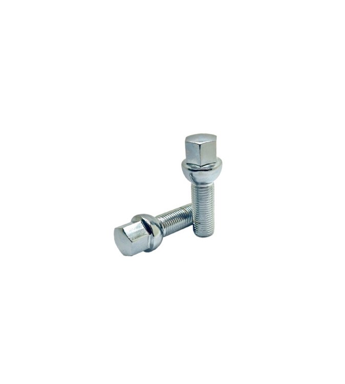 Prezoane pentru jante, M12x1,5 mm, cu con rotund, lungime 28 mm, cap cheie 17 Cod: B528