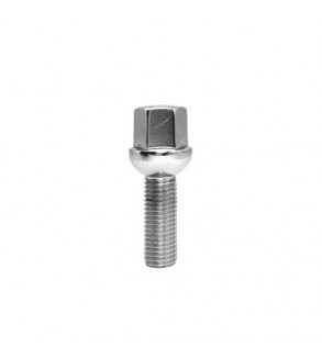 Prezoane pentru jante, M12x1,5 mm, cu con rotund, lungime 28 mm, cap cheie 17 Cod: B528