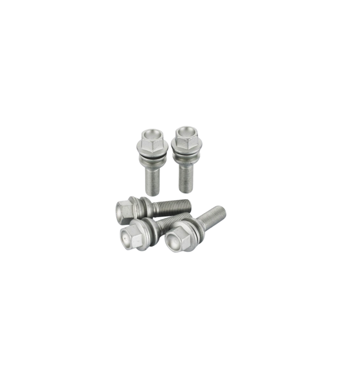 Prezoane pentru jante, M15x1,25 mm, cu con rotund, disponibile Ã®n diferite dimensiuni, cap cheie 17