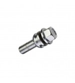 Prezoane pentru jante, M15x1,25 mm, cu con rotund, disponibile Ã®n diferite dimensiuni, cap cheie 17
