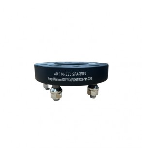 Distantier jante auto 5x120 30mm Negru , prindere dubla  cu piulite incluse M14x1.5 , 74.1-72.6  Cod: DST3005