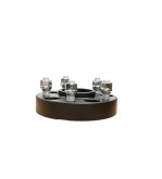 Distantier jante auto  5x120  25mm Negru , prindere dubla  cu piulite incluse M14x1.5  74.1-72.6  Cod: DST3006