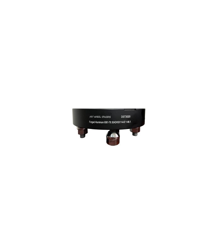 Distantier jante auto 5x114,3 30mm  Negru prindere dubla cu piulite  M12x1,5  67,1-66,1  Cod: DST3020 Distantier jante auto 5x114,3 30mm  Negru prindere dubla cu piulite  M12x1,5  67,1-66,1  Cod: DST3020