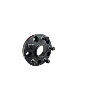 Distantier jante auto 5x130 30mm  Negru prindere dubla cu piulite  M14x1,5 - 71,6 Cod: DST3021
