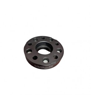 Distantier jante auto 5x114,3 30mm  Negru prindere dubla cu piulite  M12x1,5  67,1-66,1  Cod: DST3020