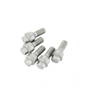 Prezoane pentru jante  compatibile Audi si Volkswagen  M14x1,5 mm, cu conrotund , lungime 30mm, cap cheie 17 Cod: B1286
