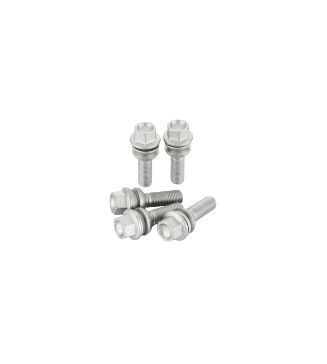 Prezoane pentru jante  compatibile Audi si Volkswagen  M14x1,5 mm, cu con rotund , lungime 37mm, cap cheie 19 Cod: B652