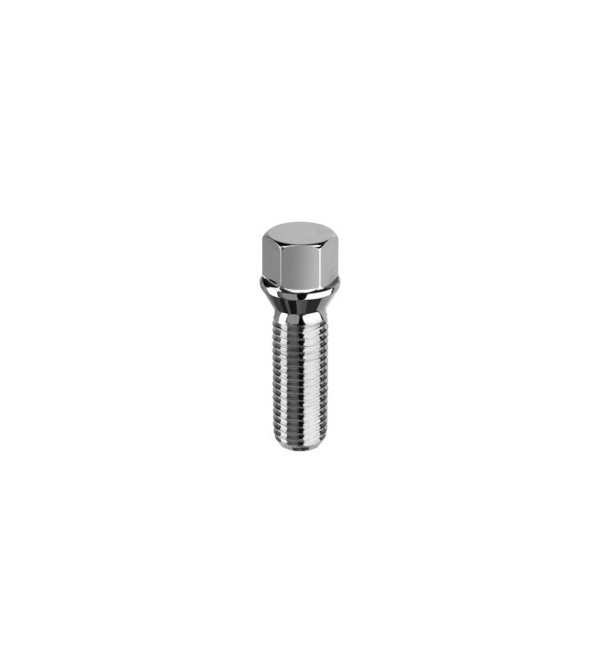 Prezoane pentru jante, M16x1,5 mm, lungime 28mm, cap cheie 19 cu con drept  Cod: B1051