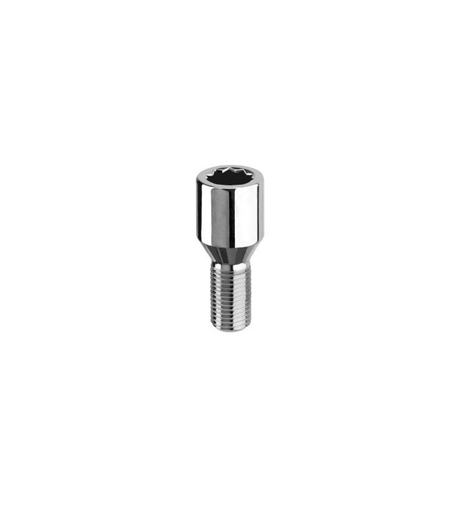 Prezoane pentru jante cu cap ingropat chei imbus  M14x1,5 mm, lungime 28mm, cu con drept  Cod: B402