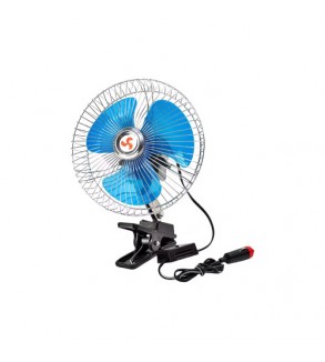 Ventilator auto rotativ 6 12V cu prindere tip clema Cod: FST-V12106