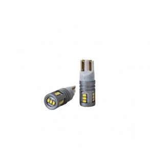 Bec LED T10 15 SMD 2016 12V CANBUS Non-Polar, 900 lumeni, lumina alba Cod: JSUN06