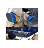 Toba sport inox Japan Style, diametru intrare 51mm, lungime 145mm Cod: 142150XB