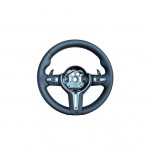 Volan sport piele compatibil BMW Seria 5 E60-E61, Seria 6 E63-E64 pana la 09-2005  Cod: OCH-17