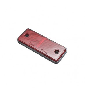 Dreptunghi reflectorizant rosu  Cod: DISSA83