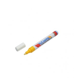 Marker vopsea galben pe baza de ulei, impermeabil, uscare rapida, rezistent exterior Cod: DISPK38