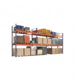 Raft metalic industrial 3 niveluri, 29.7m lungime, 99 paleti Cod: DISAY21
