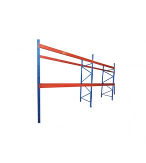 Raft metalic industrial 3 niveluri, 29.7m lungime, 99 paleti Cod: DISAY21