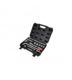Trusa scule 25 piese tubulare 1-2 Yato Cod: YT-38741