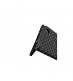 Masa de bord cu 2 suporti pentru pahare ,piele ecologica culoare Negru cusatura Gri compatibila  Renault Master 4 2020-2024