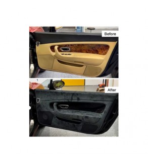 Material imitatie alcantara cu adeziv , latime 1,5m, diverse culori Cod: YU-AD