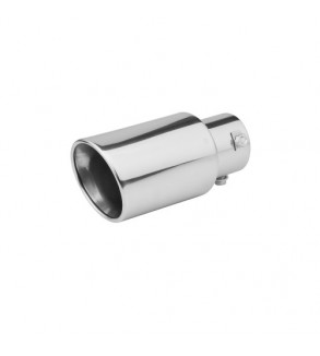 Ornament toba inox universal cromat diametru 76mm Cod: A81