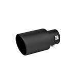 Ornament toba inox universal negru mat diametru 76mm Cod: M81