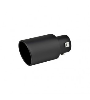 Ornament toba inox universal negru mat diametru 76mm Cod: M81