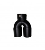 Ornament toba negru mat universal diametru 76mm Cod: M2009-76