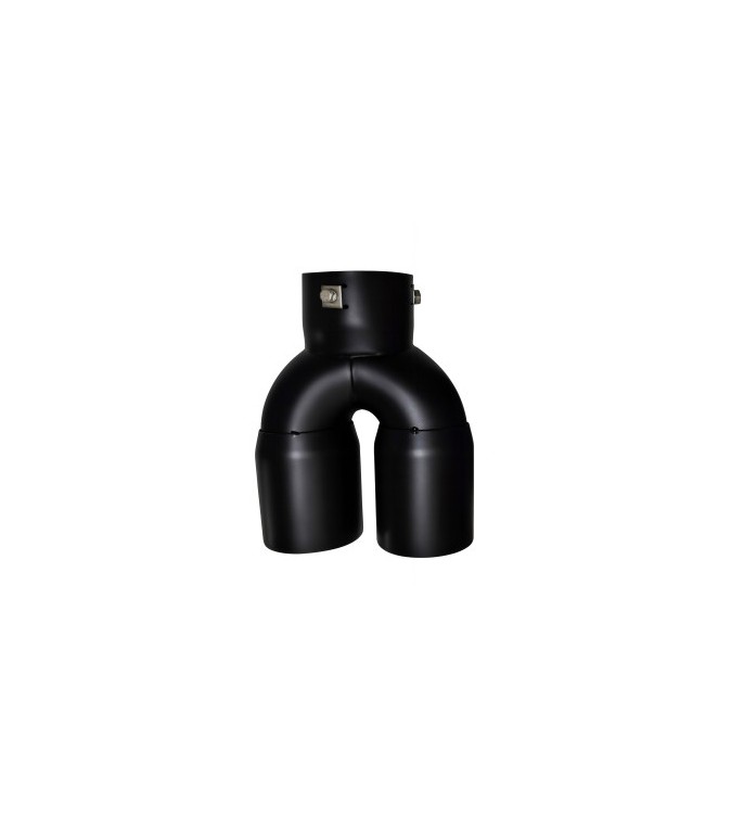 Ornament toba negru mat universal diametru 76mm Cod: M2009-76