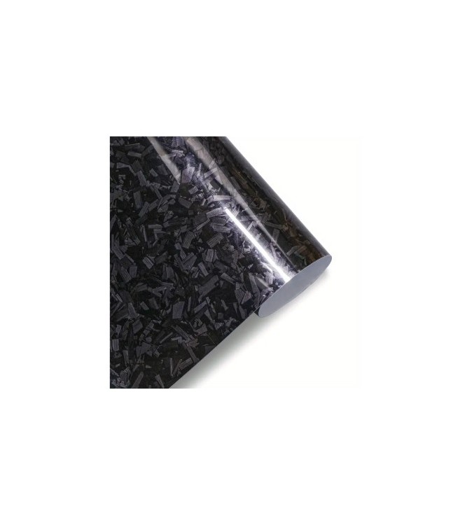 Folie auto autocolant Pet Premium carbon forjat lucios 1.52m x 1m cu tehnologie eliminare bule Cod: PET10160 Folie auto autocolant Pet Premium carbon forjat lucios 1.52m x 1m cu tehnologie eliminare bule Cod: PET10160