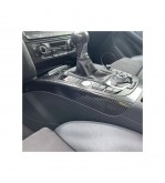 Folie auto autocolant Pet Premium carbon negru 1.52m x 1m cu tehnologie eliminare bule Cod: PET10085