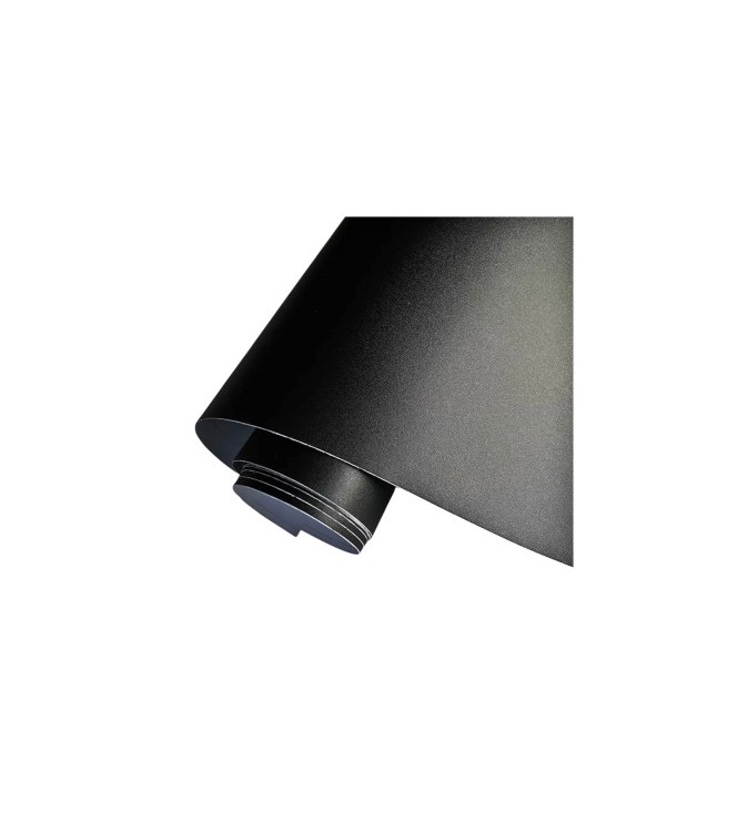 Rola folie auto autocolant PVC negru mat 1.52m x 30m cu tehnologie eliminare bule Cod: KM9013 Rola folie auto autocolant PVC negru mat 1.52m x 30m cu tehnologie eliminare bule Cod: KM9013