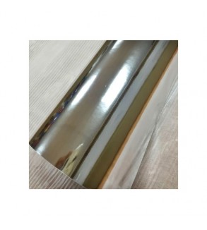 Rola folie auto autocolant PVC cromata argintiu oglinda 1.52m x 30m cu tehnologie eliminare bule Cod: KM9055