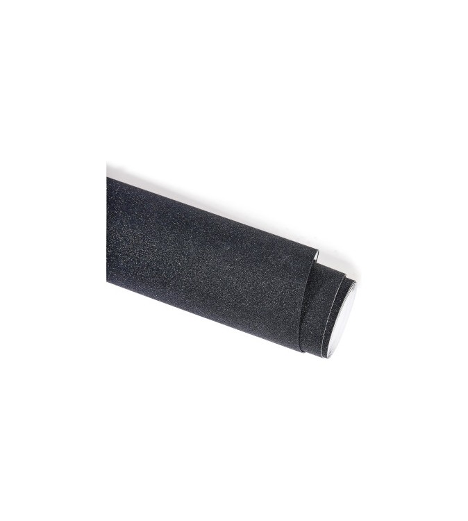 Folie auto autocolant PVC negru glitter sclipici mat 1.52m x 1m cu tehnologie eliminare bule Cod: KM9034 Folie auto autocolant PVC negru glitter sclipici mat 1.52m x 1m cu tehnologie eliminare bule Cod: KM9034