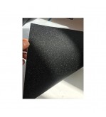 Folie auto autocolant PVC negru glitter sclipici mat 1.52m x 1m cu tehnologie eliminare bule Cod: KM9034