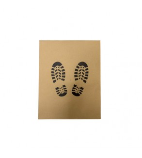 Pres covoras hartie protectie podea auto set 100 bucati 40x50cm Cod: ART-POD140G