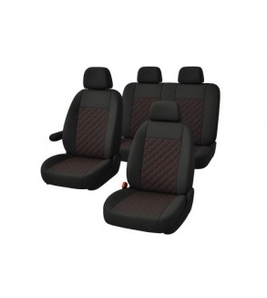 Huse scaune auto universale 9 piese fractionate bancheta spate  Cod: XYJ002