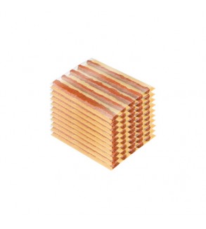 Set 50 bucati snur vulcanizare 10 cm pentru reparatii rapide roti si anvelope Cod: ART-SNR10
