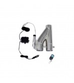 Kit cut-off valve Y evacuare cu telecomanda, diametru 76mm Cod: 306103-76