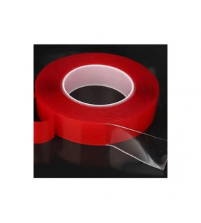 Banda dublu adeziva transparenta profesionala 20mm x 25 m  Cod: CDT2025