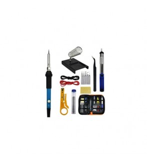 Set pistol de lipit reglabil 15 piese MIV