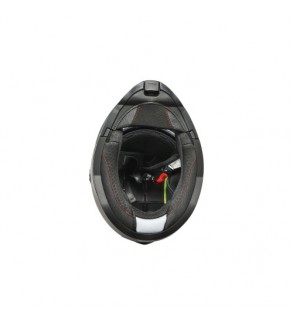 Casca motocross integrala negru mat cu viziera transparenta si ochelari de soare, marimea L Lion Cod: DISTM86
