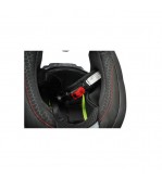 Casca motocross integrala negru mat cu viziera transparenta si ochelari de soare, marimea L Lion Cod: DISTM86