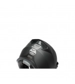 Casca motocross integrala negru mat cu viziera transparenta si ochelari de soare, marimea L Lion Cod: DISTM86